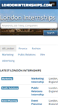 Mobile Screenshot of londoninternships.com